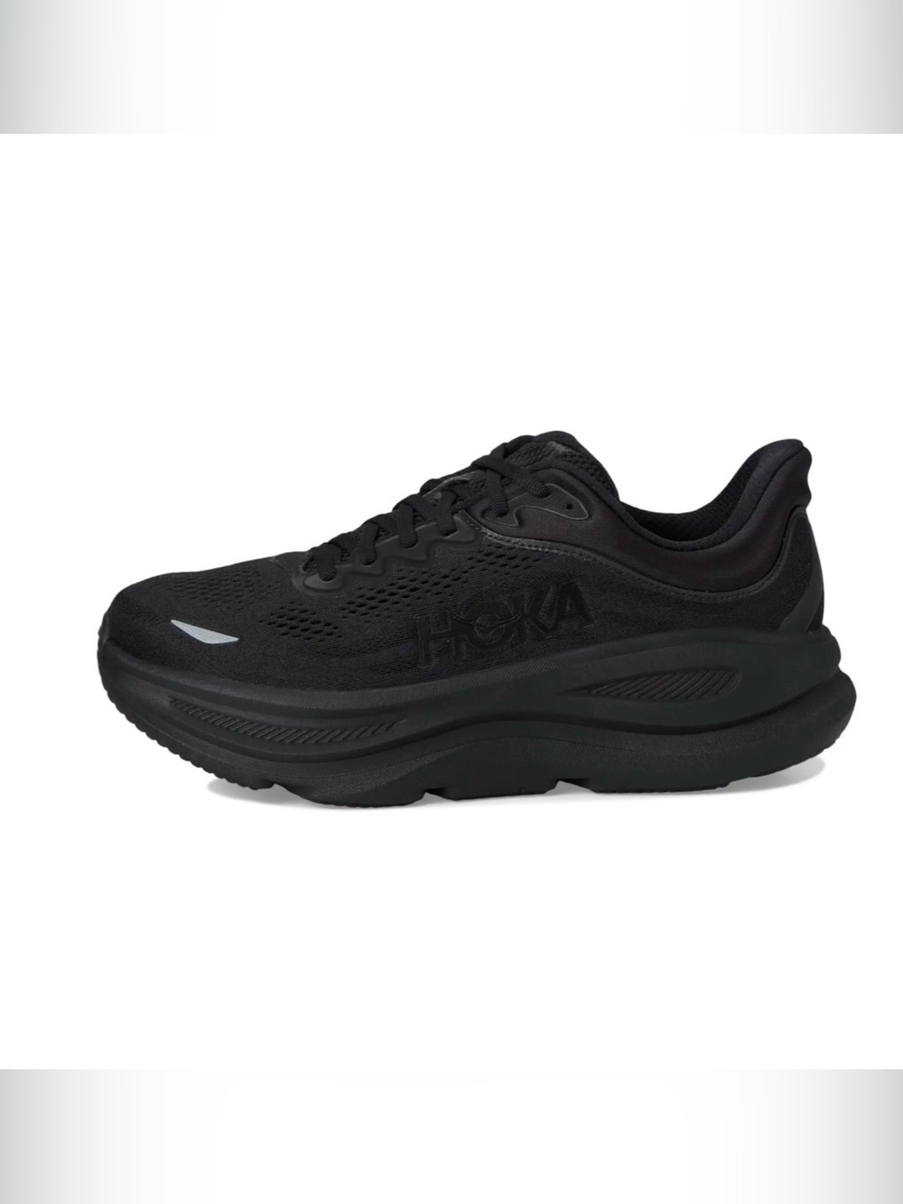 Hoka Men's All-Black Athletic Running Shoes